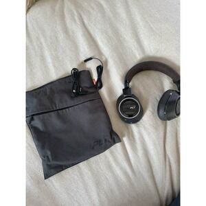 Black And Grey And Brown PLT Headphones With Volume Control Never Been Used